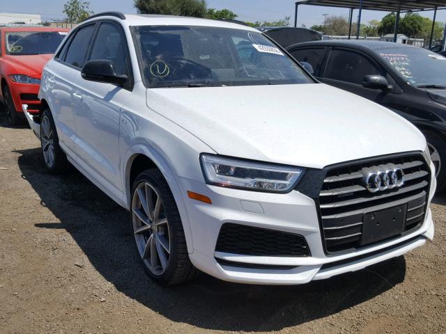 WA1JCCFS4JR026646 - 2018 AUDI Q3 PREMIUM WHITE photo 1