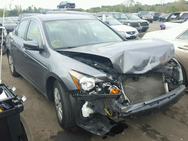 1HGCP2F34BA044605 - 2011 HONDA ACCORD LX GRAY photo 1