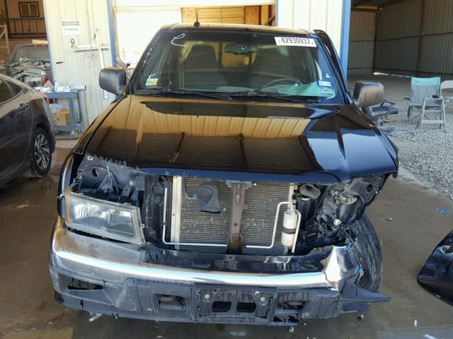 1GCDS43EX88219927 - 2008 CHEVROLET COLORADO L BLACK photo 9