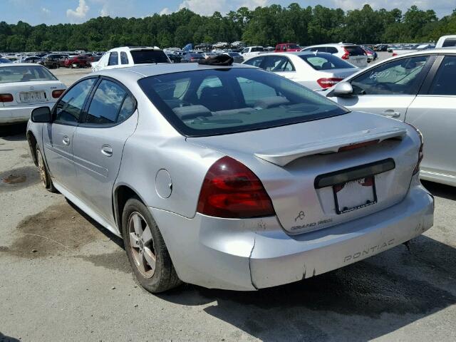 2G2WP522651155993 - 2005 PONTIAC GRAND PRIX Сріблястий фото 3