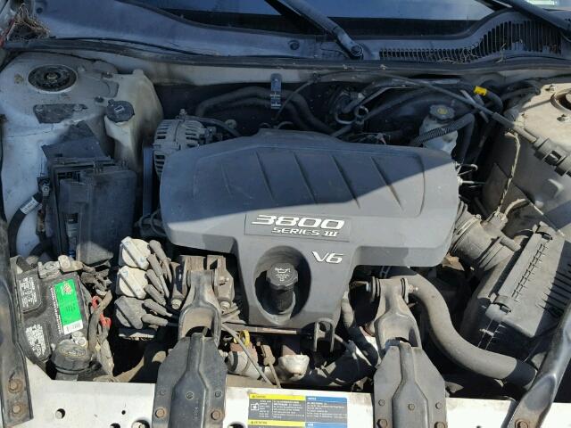 2G2WP522651155993 - 2005 PONTIAC GRAND PRIX Сріблястий фото 7