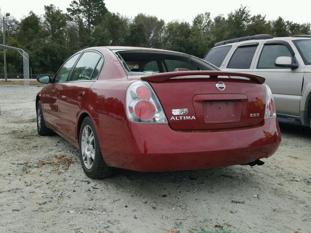 1N4AL11D35N458117 - 2005 NISSAN ALTIMA BURGUNDY photo 3