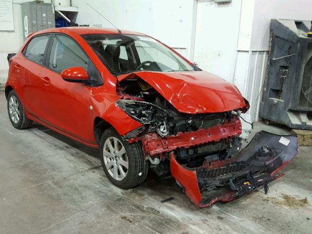 JM1DE1LY2D0160333 - 2013 MAZDA MAZDA2 RED photo 1