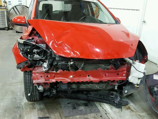 JM1DE1LY2D0160333 - 2013 MAZDA MAZDA2 RED photo 9