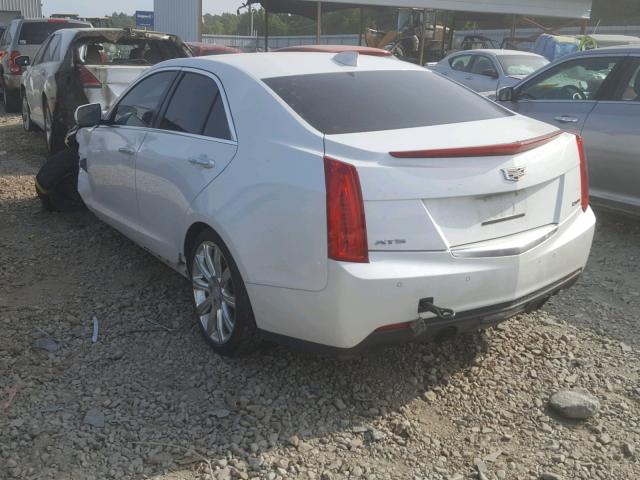 1G6AB5SX6F0132925 - 2015 CADILLAC ATS LUXURY WHITE photo 3