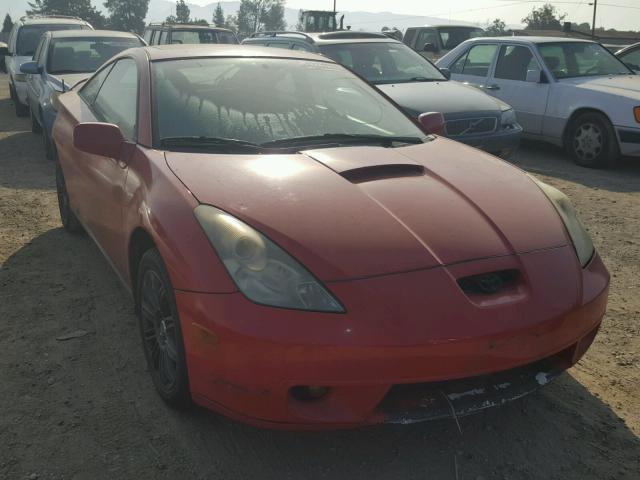 JTDDY38T0Y0007553 - 2000 TOYOTA CELICA GT- RED photo 1