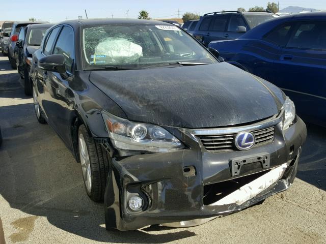 JTHKD5BH8D2133062 - 2013 LEXUS CT 200 BLACK photo 1