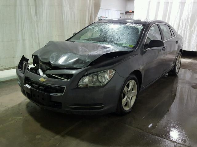 1G1ZG57B79F229642 - 2009 CHEVROLET MALIBU LS GRAY photo 2