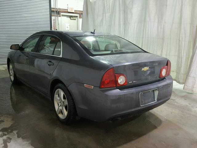 1G1ZG57B79F229642 - 2009 CHEVROLET MALIBU LS GRAY photo 3