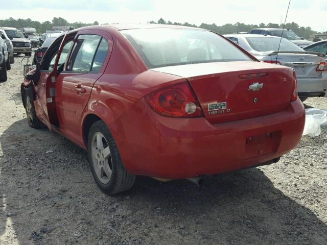 1G1AF5F57A7187466 - 2010 CHEVROLET COBALT 2LT RED photo 3