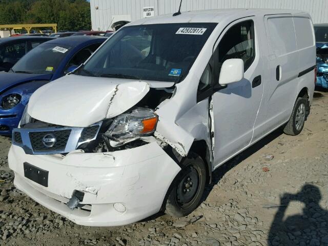 3N6CM0KN6FK712585 - 2015 NISSAN NV200 WHITE photo 2