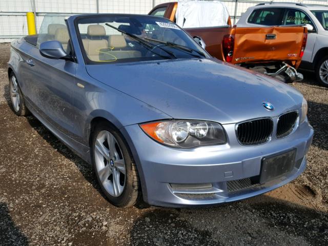 WBAUN1C5XAVH81646 - 2010 BMW 128 I BLUE photo 1