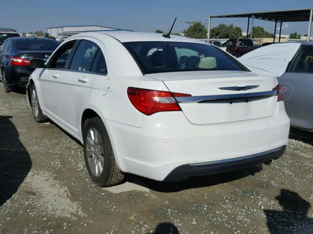 1C3CCBAB6EN207913 - 2014 CHRYSLER 200 LX WHITE photo 3