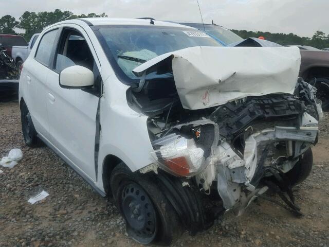 ML32A3HJXEH010809 - 2014 MITSUBISHI MIRAGE DE WHITE photo 1