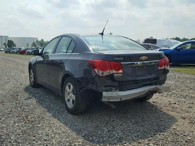 1G1PF5S99B7163917 - 2011 CHEVROLET CRUZE LT CHARCOAL photo 3