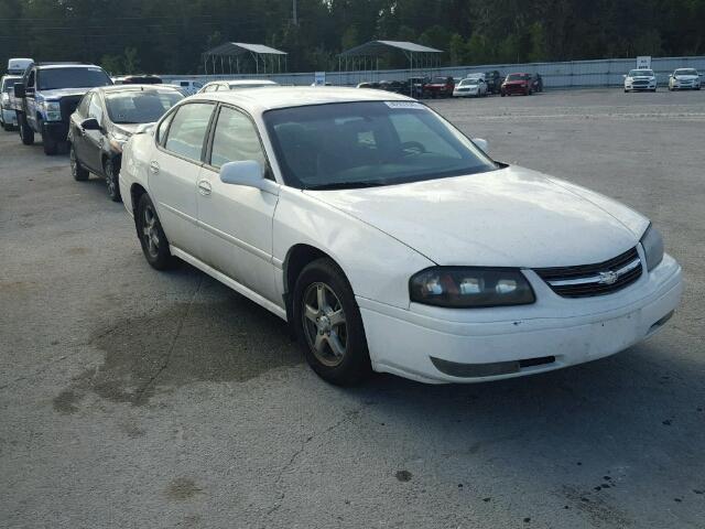 2G1WH52K859289858 - 2005 CHEVROLET IMPALA WHITE photo 1