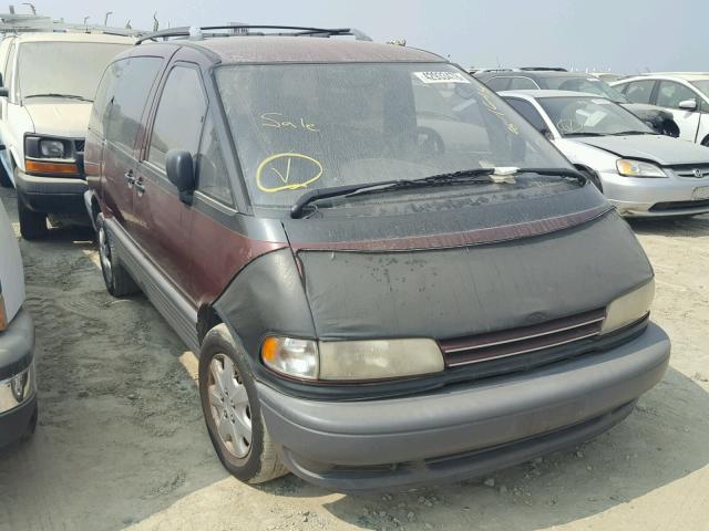 JT3AC14RXS1162391 - 1995 TOYOTA PREVIA LE BURGUNDY photo 1