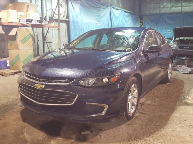 1G1ZB5ST7GF195309 - 2016 CHEVROLET MALIBU LS Mavi foto 2