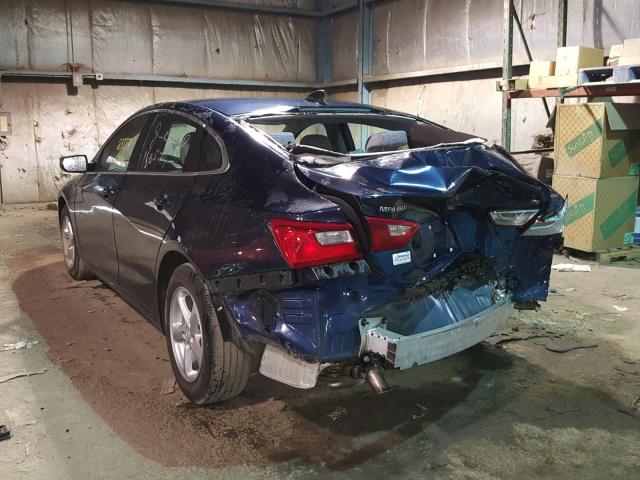 1G1ZB5ST7GF195309 - 2016 CHEVROLET MALIBU LS Mavi foto 3