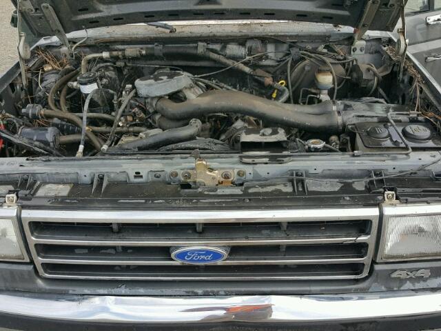 1FMEU15H3LLA47021 - 1990 FORD BRONCO U10 GRAY photo 7