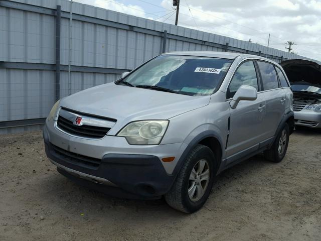 3GSCL33P38S636970 - 2008 SATURN VUE XE SILVER photo 2