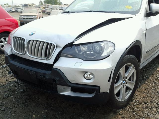 5UXFE835X8L163314 - 2008 BMW X5 4.8I BLACK photo 9