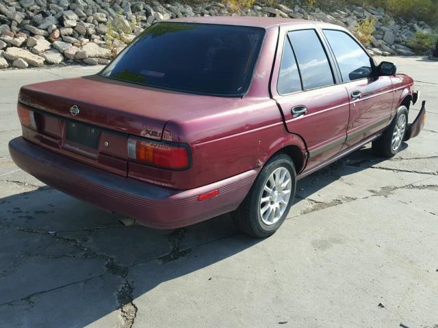 JN1EB31F4RU600470 - 1994 NISSAN SENTRA E RED photo 4