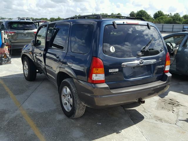 4F2CZ06123KM35002 - 2003 MAZDA TRIBUTE ES 蓝色 照片 3