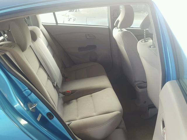 JHMZE2H32BS006553 - 2011 HONDA INSIGHT BLUE photo 6