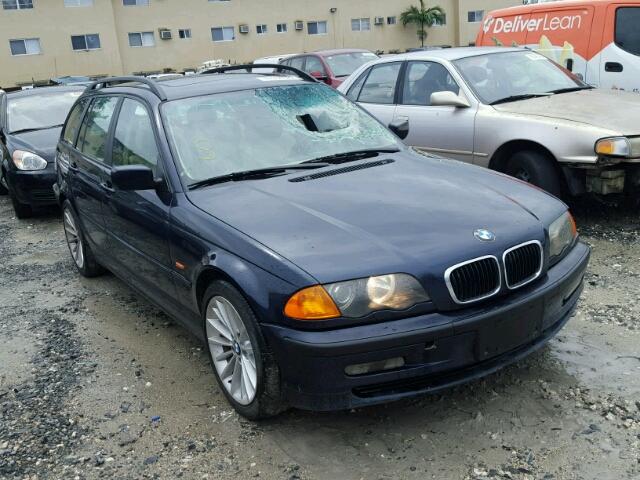 WBAAR3345YJM01038 - 2000 BMW 323 BLUE photo 1