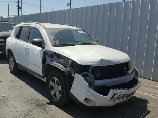 1C4NJCBA3ED574067 - 2014 JEEP COMPASS SP 白色 照片 1