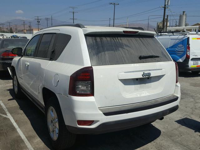 1C4NJCBA3ED574067 - 2014 JEEP COMPASS SP 白色 照片 3