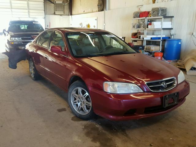 19UUA566X1A025010 - 2001 ACURA 3.2TL RED photo 1