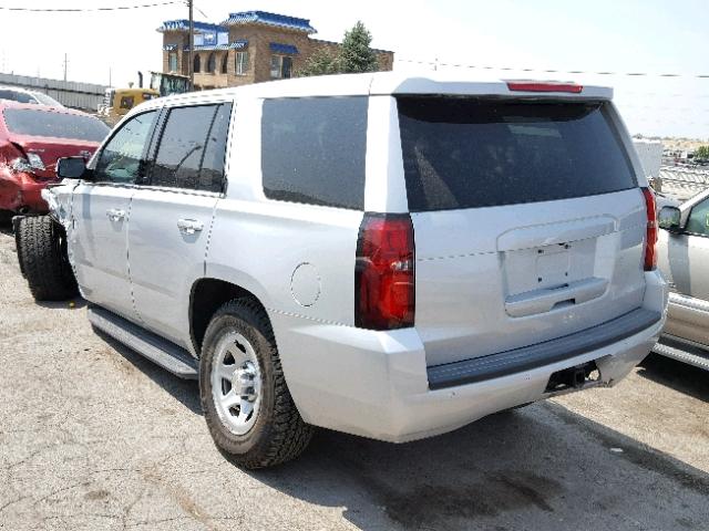 1GNSKFEC0HR273978 - 2017 CHEVROLET TAHOE SPEC SILVER photo 3