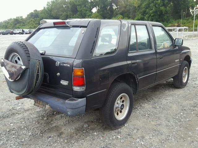 4S6CK58V7S4421846 - 1995 HONDA PASSPORT E BLACK photo 4