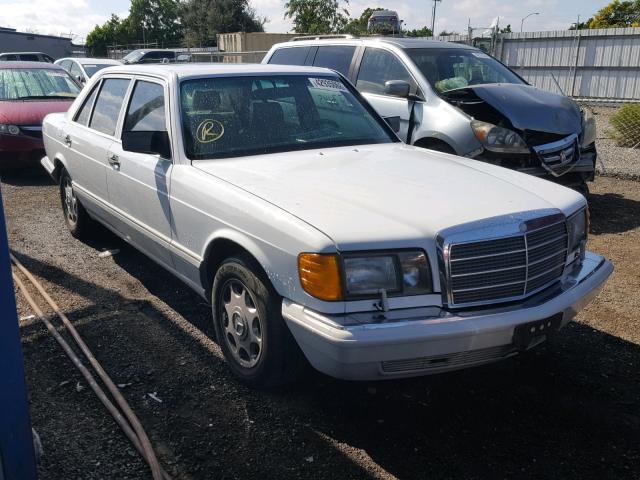 WDBCA35E5LA551652 - 1990 MERCEDES-BENZ 420 SEL WHITE photo 1