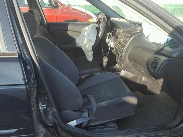 3N1CB51D36L500951 - 2006 NISSAN SENTRA 1.8 BLACK photo 5