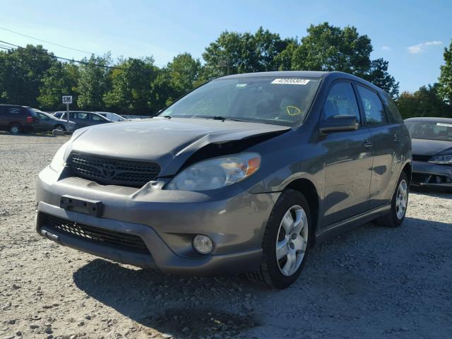 2T1KR32E57C626782 - 2007 TOYOTA COROLLA MA GRAY photo 2