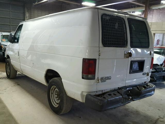 1FTNE24L77DB07900 - 2007 FORD ECONOLINE WHITE photo 3