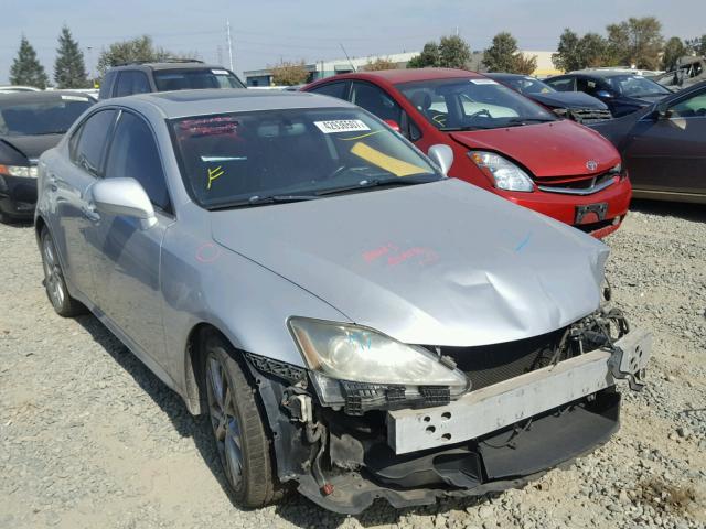 JTHBK262165024874 - 2006 LEXUS IS 250 SILVER photo 1