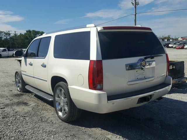 1GYFK668X8R101195 - 2008 CADILLAC ESCALADE WHITE photo 3