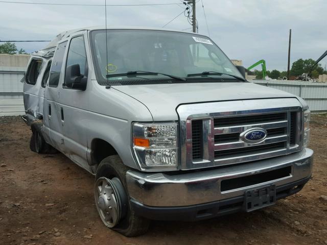 1FBSS3BL3EDB01114 - 2014 FORD ECONOLINE SILVER photo 1