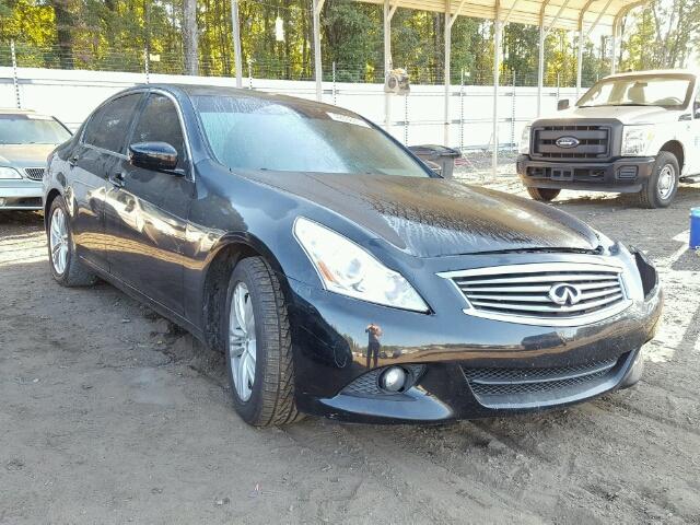 JN1CV6AP2AM400166 - 2010 INFINITI G37 BASE BLACK photo 1