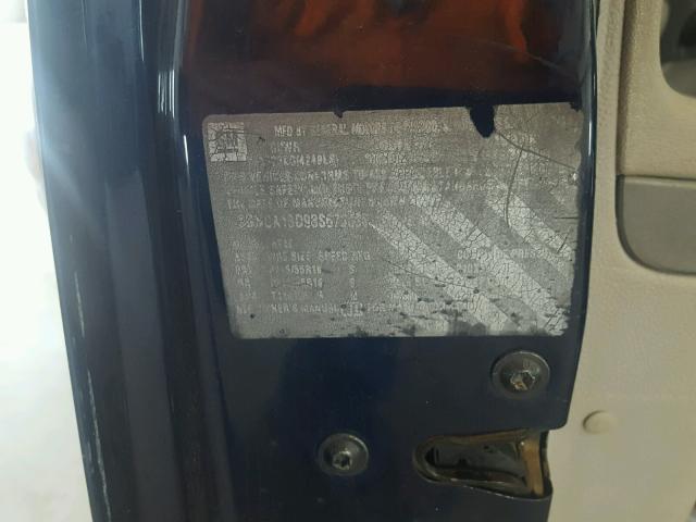 3GNCA13D98S673086 - 2008 CHEVROLET HHR LS ლურჯი ფოტო 10