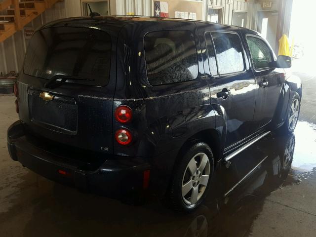 3GNCA13D98S673086 - 2008 CHEVROLET HHR LS ლურჯი ფოტო 4