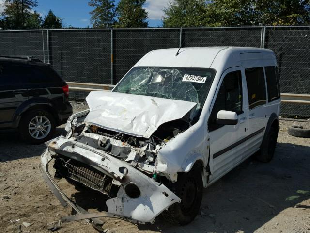 NM0KS9CN7DT155421 - 2013 FORD TRANSIT CO WHITE photo 2