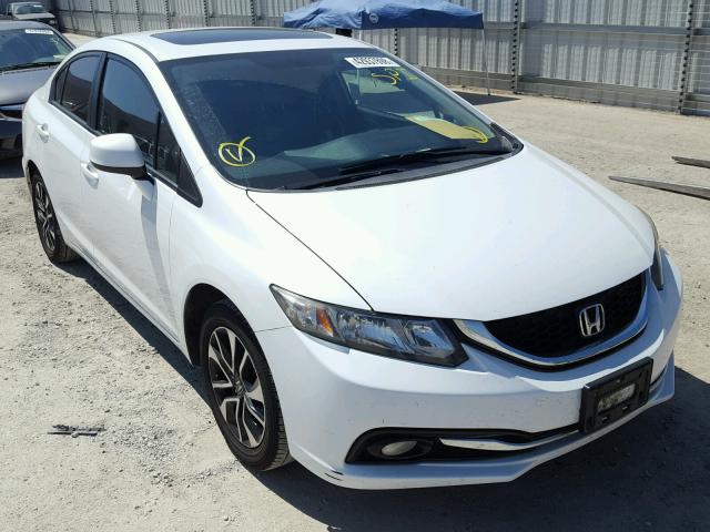 19XFB2F91DE230519 - 2013 HONDA CIVIC EXL 白色 照片 1