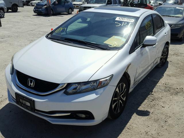 19XFB2F91DE230519 - 2013 HONDA CIVIC EXL 白色 照片 2