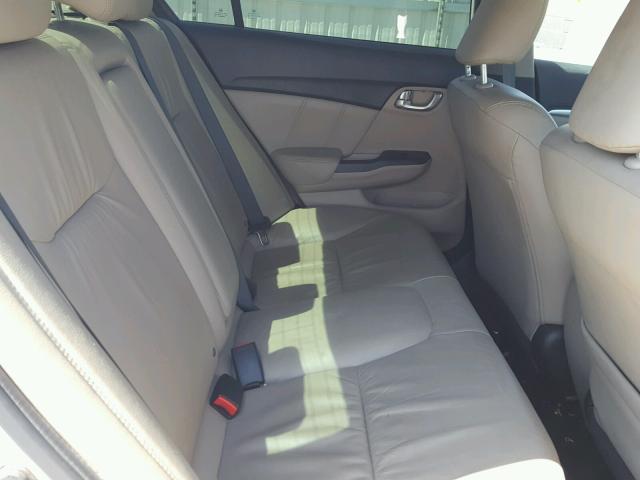 19XFB2F91DE230519 - 2013 HONDA CIVIC EXL 白色 照片 6
