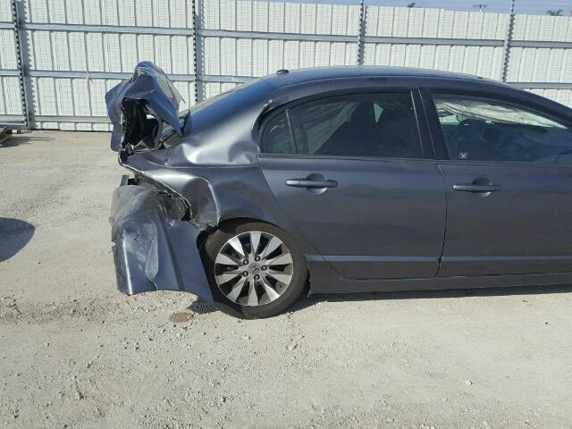 2HGFA1F93BH525668 - 2011 HONDA CIVIC EXL 石墨色 照片 9